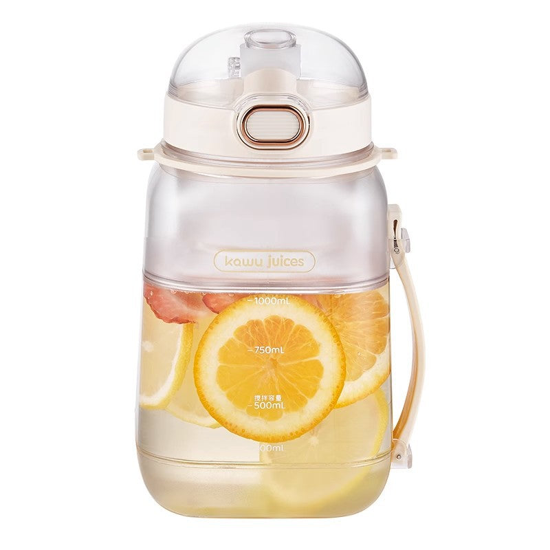 Mixeur Portable Rechargeable – Smoothies Frais en 20 Secondes, Partout & À Tout Moment (380 ml)