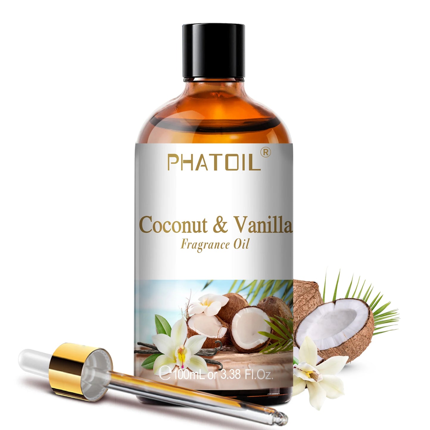 PHATOIL 100 ml – Huile Parfumée Naturelle pour Diffuseur | Senteurs Gourmandes & Fruitées
