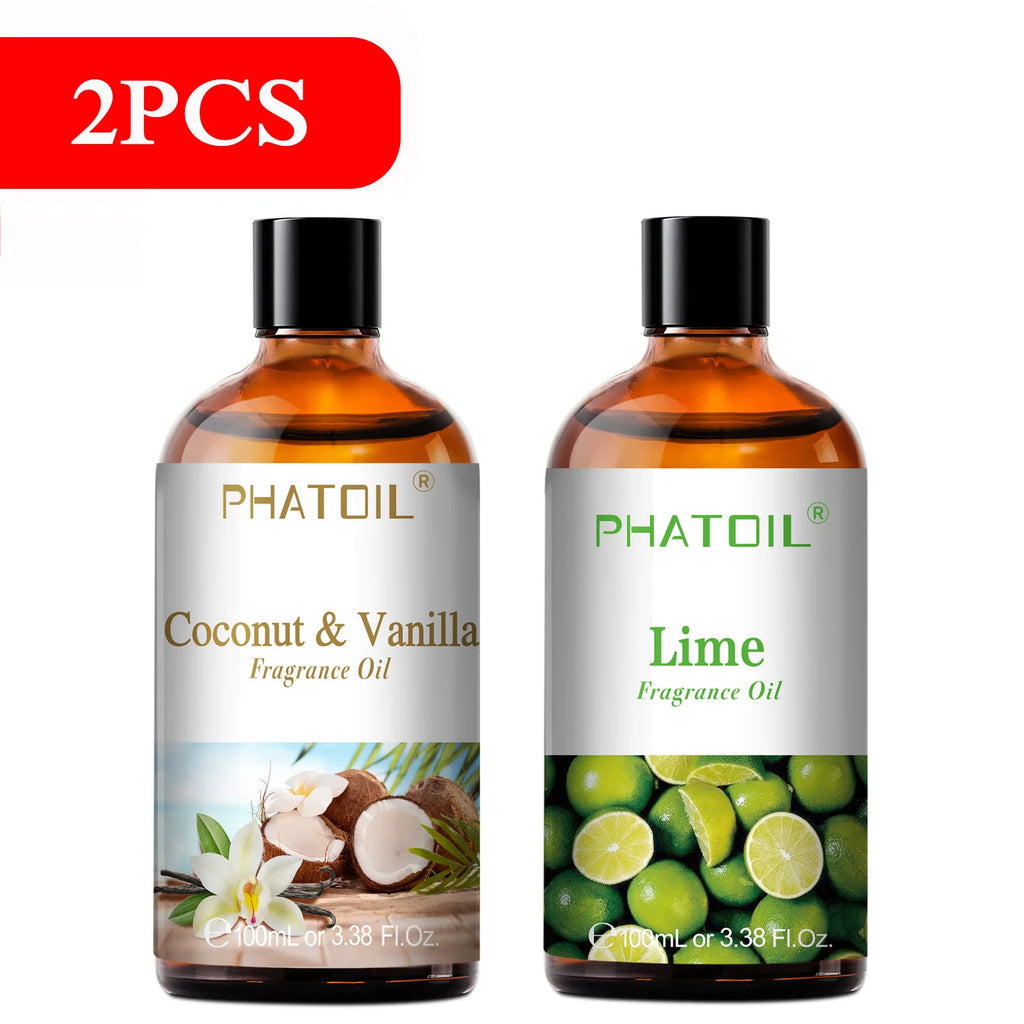 PHATOIL 100 ml – Huile Parfumée Naturelle pour Diffuseur | Senteurs Gourmandes & Fruitées